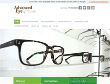 Tablet Screenshot of eyedoctormarietta.com